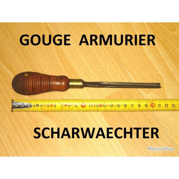 GOUGE armurier marque SCHARWAECHTER largeur 9.50 mm - VENDU PAR JEPERCUTE (D23B594)