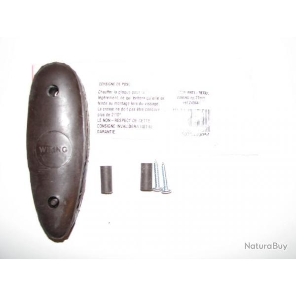 PLAQUES DE COUCHE CAOUTCHOUC MARRON VIKING 27 MM
