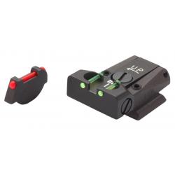 Hausse LPA RUGER P90 Fibre Optique + Guidon - TTF91RU