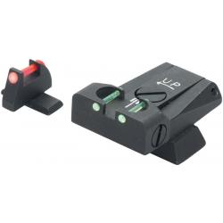 Kit LPA Hausse Et Guidon Fibre Optique HK Usp 40 S&W - TTF49HK