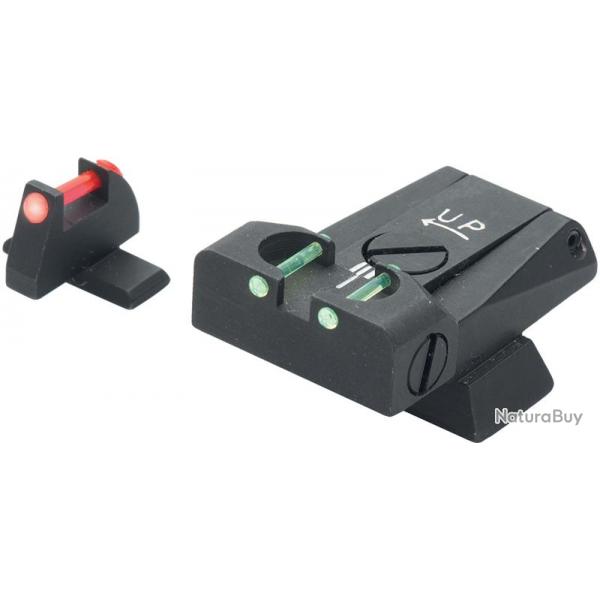 Kit LPA Hausse Et Guidon Fibre Optique HK Usp 40 S&W - TTF49HK