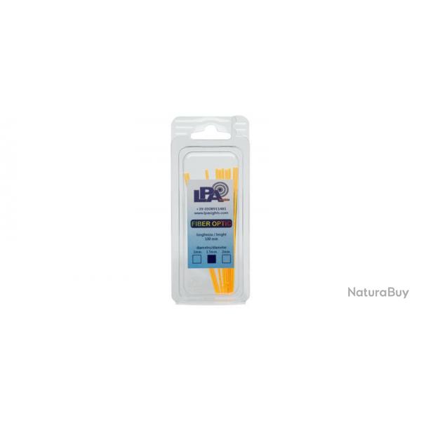 Fibre Optique Dia 1 5Mm Long 100Mm Jaune (Par 10) - BF015J