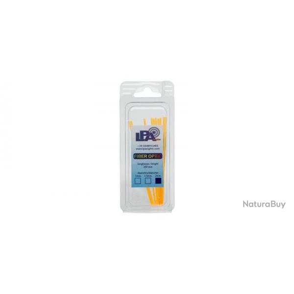 Fibre Optique Dia 2 Mm Long 100Mm Jaune(Par 10) - BF020J