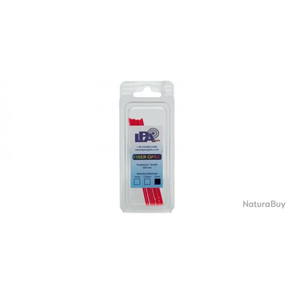 Fibre Optique Dia 2 Mm Long 100Mm Rouge (Par 10) - BF020R