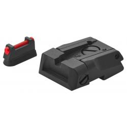 Hausse Et Guidon LPA Pour CZ Sp01 Shadow Avec Fibre Optique - SPS06CZ6F