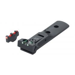 Hausse Fibre Optique LPA Pour Revolver S&W 6Xx Avec Guidon Stand - TXT02F1