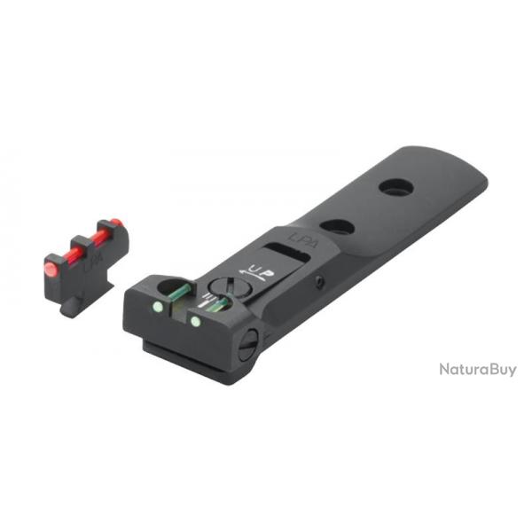 Hausse Fibre Optique LPA Pour Revolver S&W 6Xx Avec Guidon Inter - TXT02F2