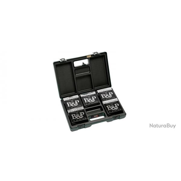 Mallette NEGRINI ? Coque Int?rieure Rapport?e 125 Cartouches 3Clips - 20125