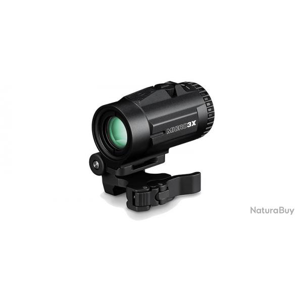 Micro 3X Magnifier VORTEX  Montage : 21Mm/Qd - Lg : 74Mm - VV3XM