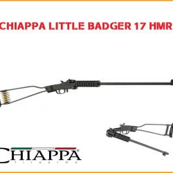 Carabine 17 HMR pliante CHIAPPA Little Badger monocoup