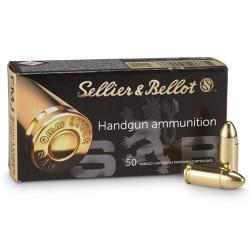 Sellier & Bellot FMJ 9x19 115grs 7.5g x50