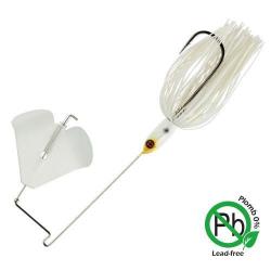 Leurre Buzzbait Sakura Cajun 10,5g 10,5g JC11 - Kicker White