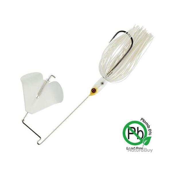 Leurre Buzzbait Sakura Cajun 10,5g 10,5g JC11 - Kicker White