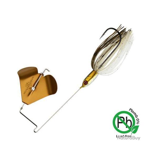 Leurre Buzzbait Sakura Cajun 10,5g 10,5g JC18 - Golden Shiny