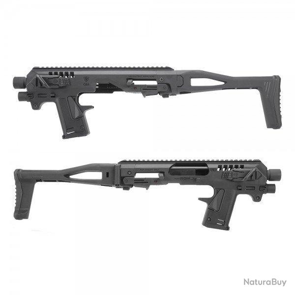 Kit Conversion "Micro Roni" Compatible G17 / G19 Gen2 Noir (CAA)