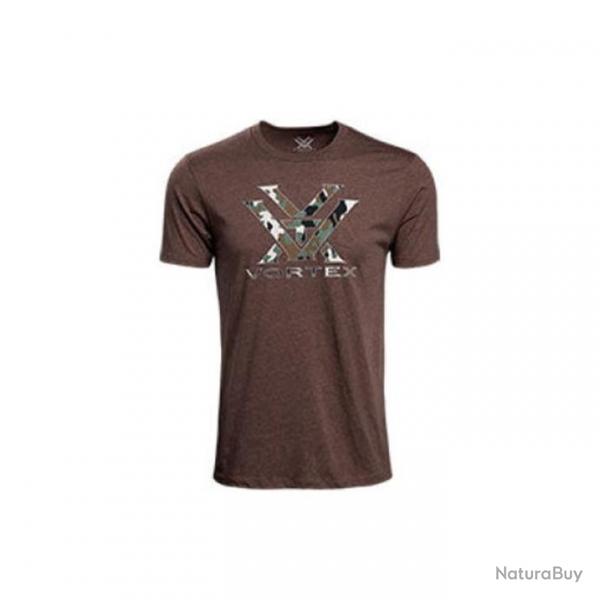 Tee Shirt  manches courtes Vortex avec logo camouflage