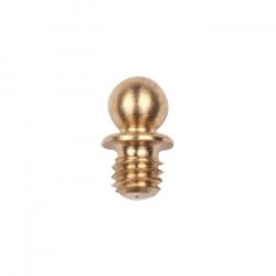 Guidon Cor Caroli type grain d'orge en laiton - 3 mm