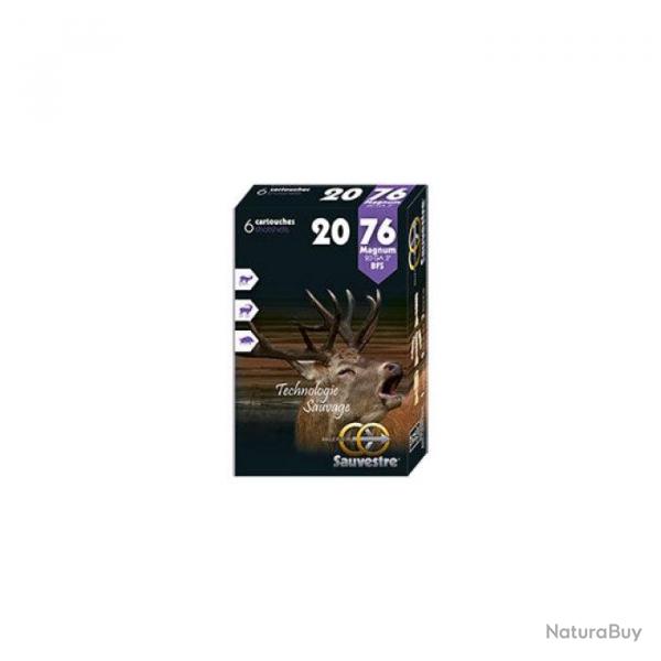 Balles Sauvestre FIP Plus sans plomb Cal. 20/76 Mag - 20/76 Mag