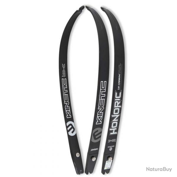 Branches recurve Kinetic Honoric Carbon Foam 70" (30 lbs) si poigne 25" -  68" (32 lbs) si poign
