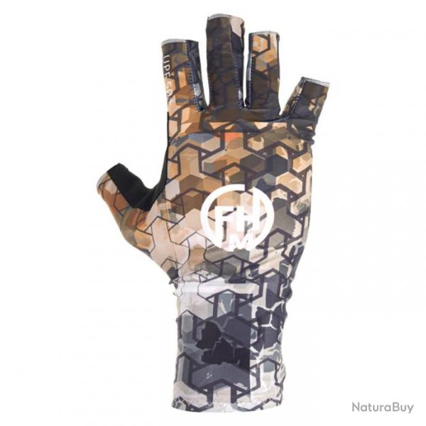 Gants FHM Mark Print Orange Grey