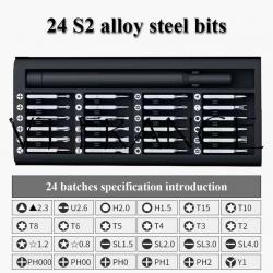 Kit Mini Tournevis Pro de Precision, Modele: 24pcs