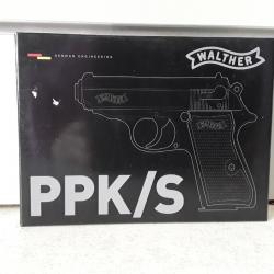 9614 PISTOLET AIRSOFT WALTHER PPK/S 6MM 0,5 JOULES  NEUF