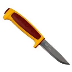 Couteau outdoor Mora Basic 546 inox Rouge/jaune édition 2023