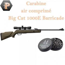 Carabine Gamo Barricade 19.9Joules avec lunette 4x32 + 500 plombs Promo!