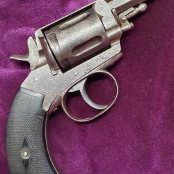 Gros Revolver "Bulldog", par AUGUSTE FRANCOTTE, cal.320, lettres dorées