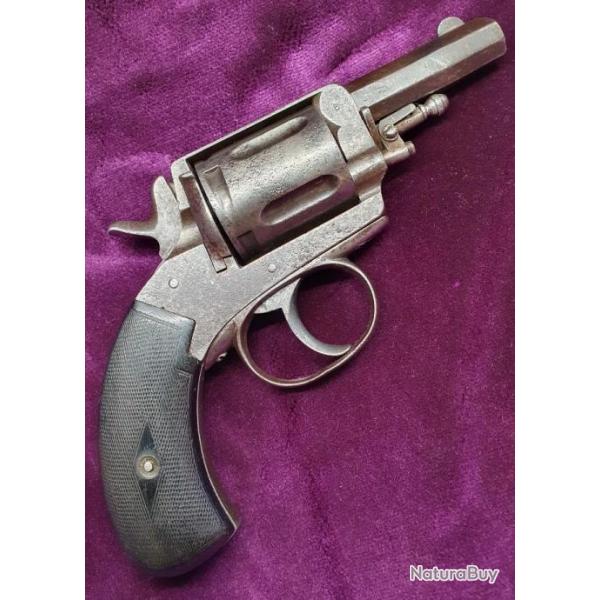 Gros Revolver "Bulldog", par AUGUSTE FRANCOTTE, cal.320, lettres dores