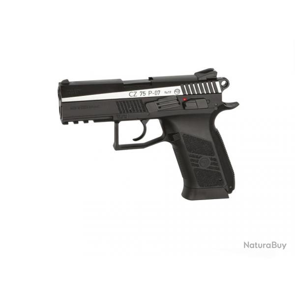 ASG - PISTOLET GBB MS DT CZ 75P-07 DUTY 4.5 CO2- BBS