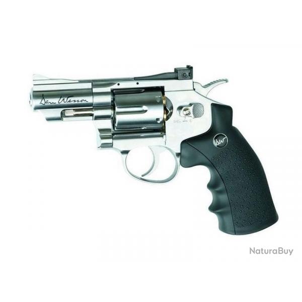 ASG - REVOLVER GNB DAN WESSON 2.5'' SILVER 4.5 CO2-BBS