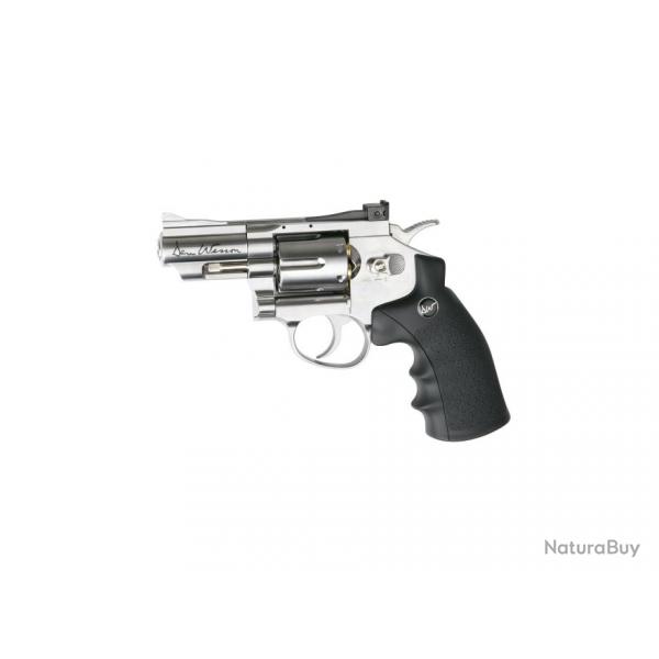 ASG - REVOLVER GNB DAN WESSON 2.5'' SILVER 4.5 CO2 -PLOMBS