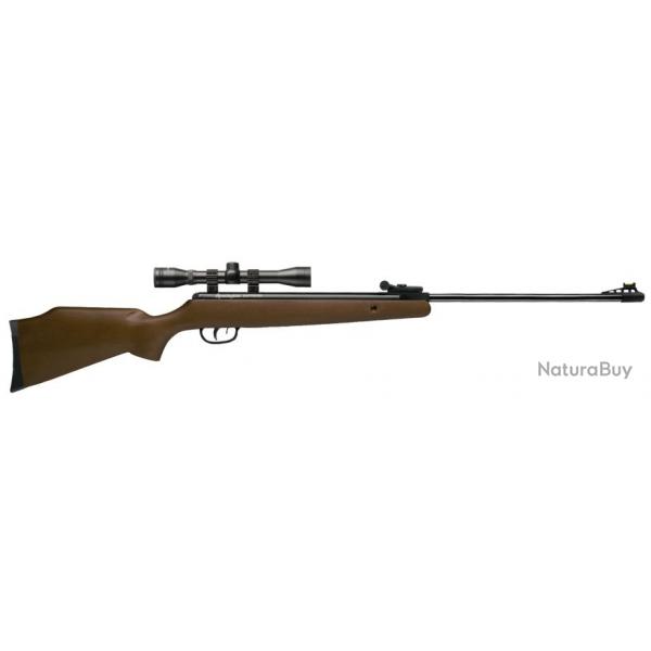 CROSMAN - CARABINE REMINGTON EXPRESS BOIS NP 4.5 19.9J + LUNETTE 4X32