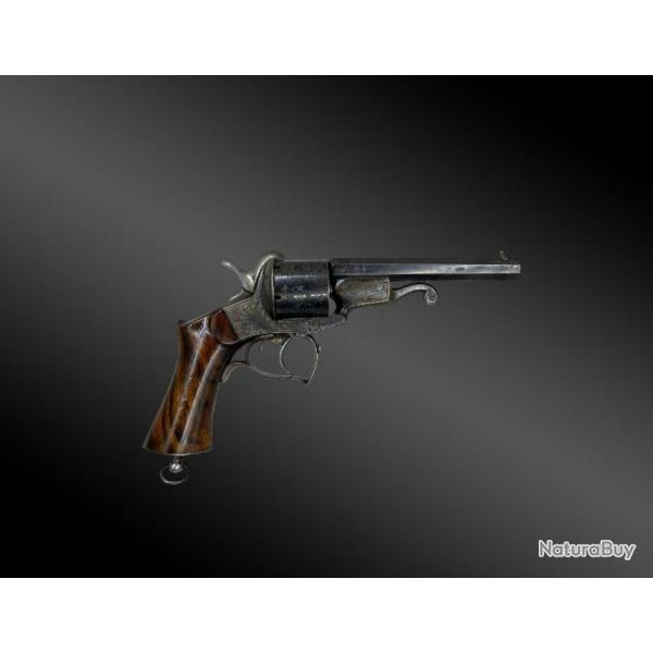 Revolver  broche systme JAVEL France vers 1860