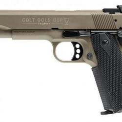 PISTOLET WALTHER COLT 1911 GOLD CUP FDE CAL.22LR