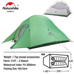 Tente de Camping Imperméable Ultra Légère 2 Personnes Facile Pratique 3 saisons Haute Qualité
