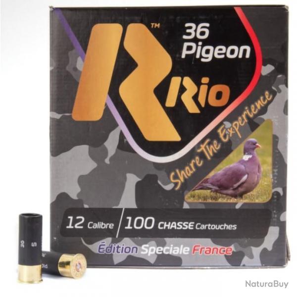 Cartouches Rio Pack Pigeon 36 BJ PB 4 x100 - Cal. 12/70 - Par 5