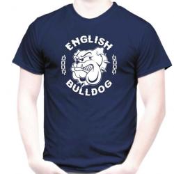 T-SHIRT ENGLISH BULLDOG - Bull Dog Anglais chien molosse  British Idée cadeau fête Anniversaire Noël
