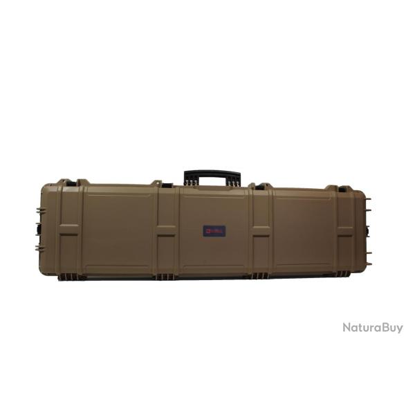 Mallette XL Waterproof Tan 137 x 39 x 15 cm mousse vague - Nuprol