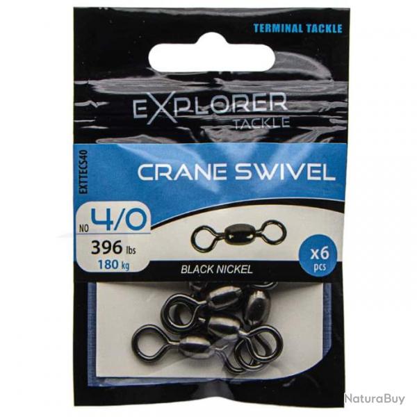 Emerillons Explorer Tackle Crane Swivel 4/0