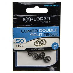 Combo Split Ring Explorer Tackle Double 50kg