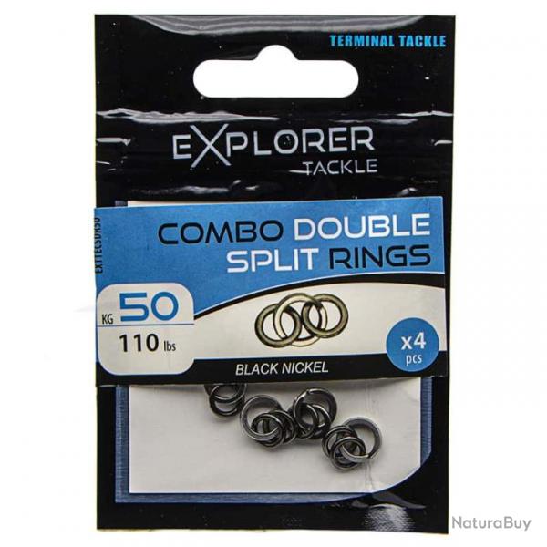 Combo Split Ring Explorer Tackle Double 50kg