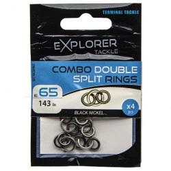 Combo Split Ring Explorer Tackle 65kg Double