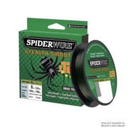 Tresse Spiderwire Stealth Smooth 12 Braid 150m Moss Green 13/100