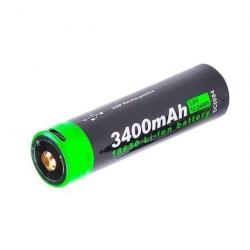 Batterie rechargeable 3400Mah USB 18650 Nextorch