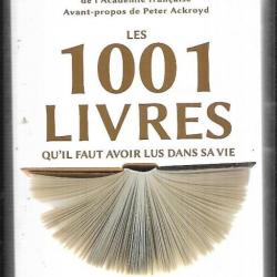 les 1001 livres qu'il faut avoir lus dans sa vie direction peter boxall