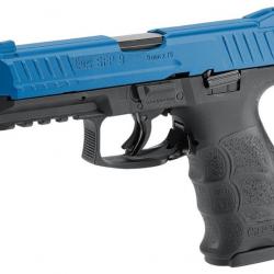 Pistolet défense SFP9 T4E HK cal.43 noir/bleu 8cps