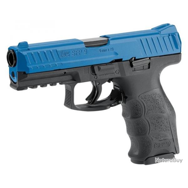 Pistolet dfense SFP9 T4E HK cal.43 noir/bleu 8cps