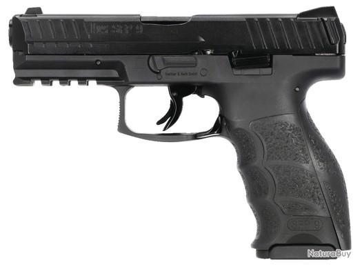Pistolet défense SFP9 T4E HK cal.43 noir 8cps - Armes à balles caoutchouc  de catégorie D (10401184)